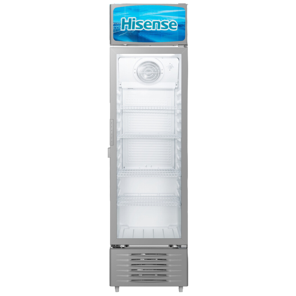 HISENSE BEVERAGE COOLER 282L GLASS DOOR